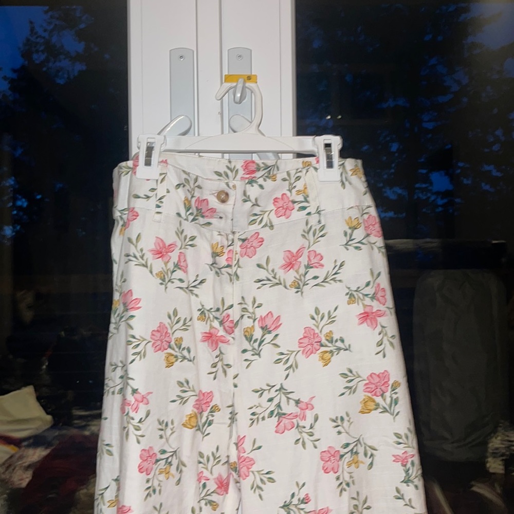 Billabong Women’s Floral Wide-Leg Pants